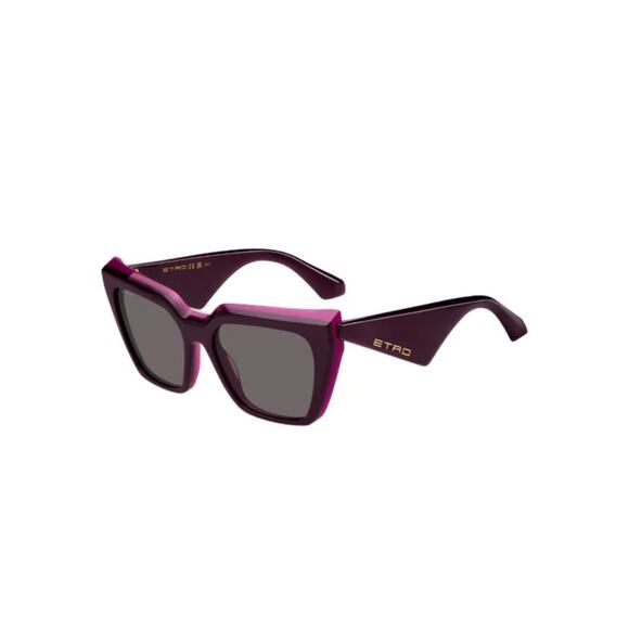 New Etro ETRO0096/G/S 0FOWIR Women\'s Two-Tone Purple  Sunglasses Authentic main image 4